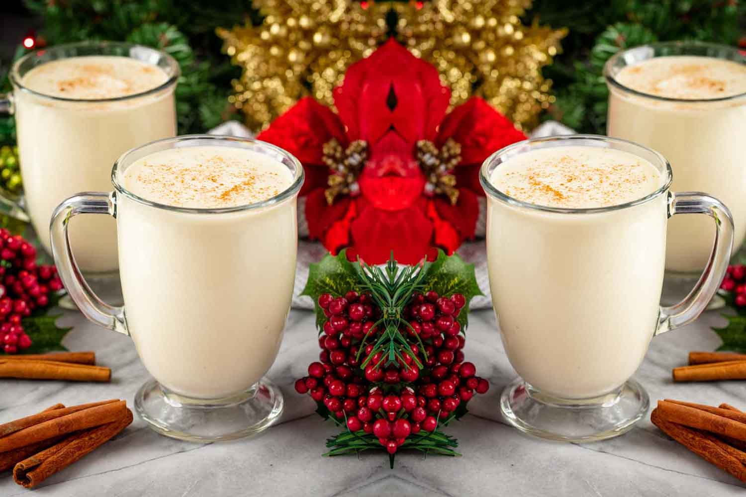 all about the christmas eggnog