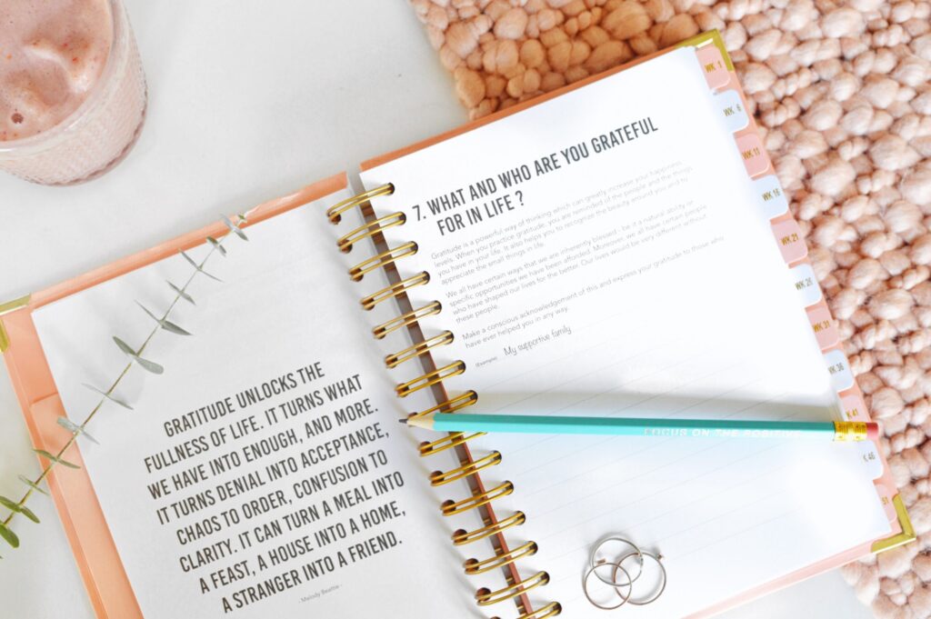 how to start a gratitude journal